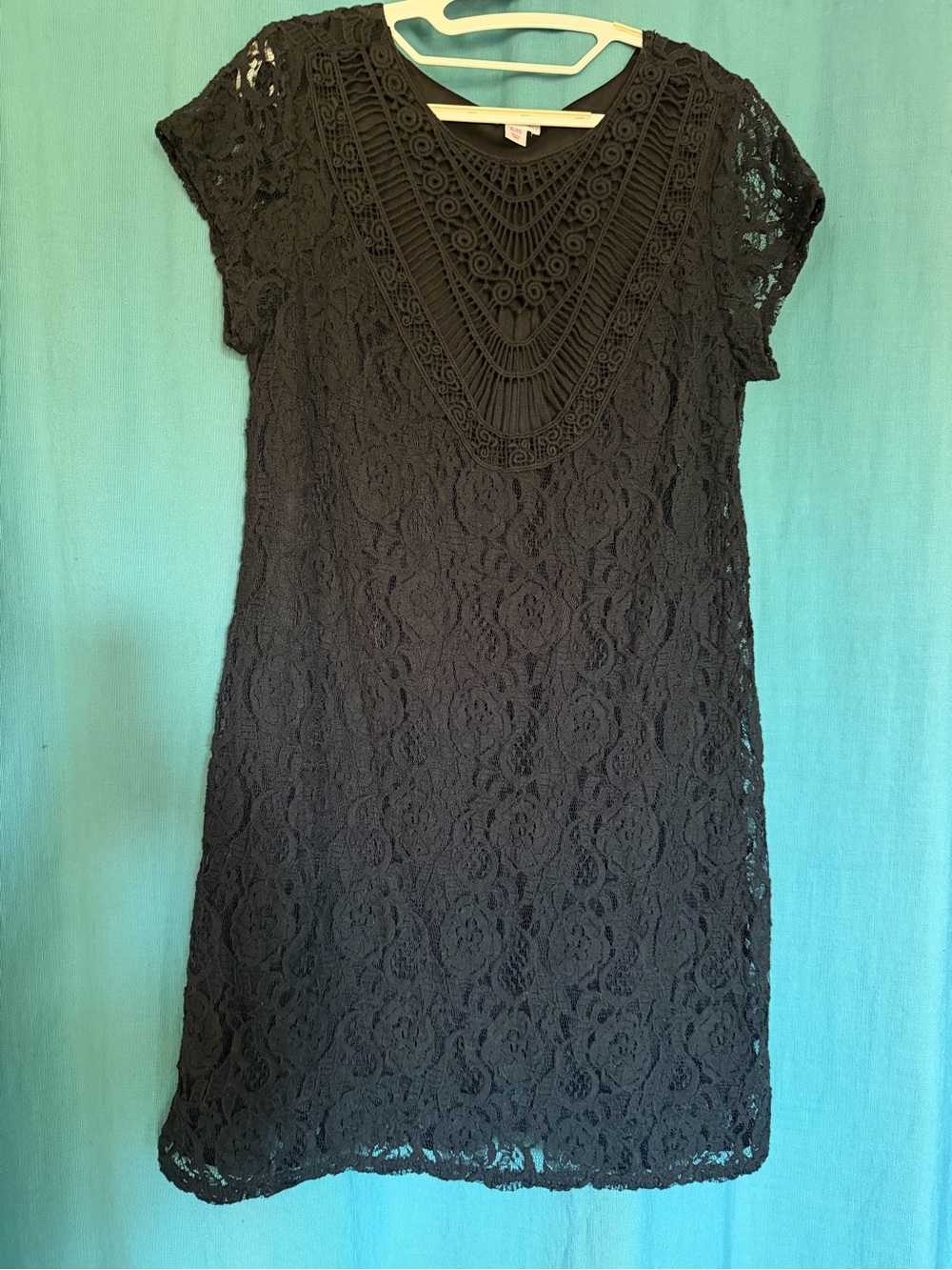 Xhilaration brand lace and crochet dress whismigoth witchy